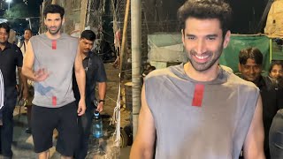 Night Manager Actor Aditya Roy Kapur Spotted At Versova Jetty, Returning From His Shoot