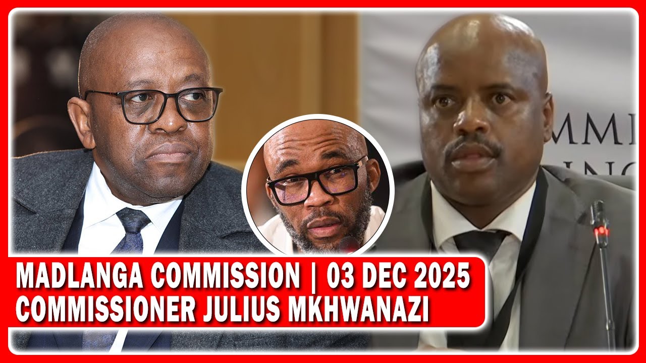 NERVOUS Commissioner Julius Mkhwanazi Begins Evidence To Madlanga Commission “Meeting Cat Matlala”