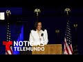 En video: el primer discurso de Kamala Harris como vicepresidenta electa de EE.UU.