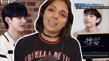 TMI TALK With &PROFILE #1 | &TEAM REACTION