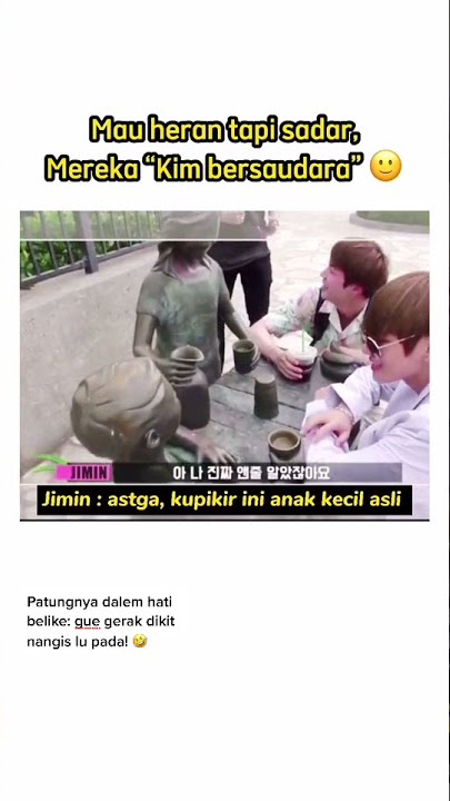 mau heran tapi mereka taehyung dan jin