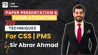 🎯 CSS Paper Presentation Hacks |💡Top CSS Exams Like a Pro! | by Abrar Ahmad Butt | Nearpeer ✍️