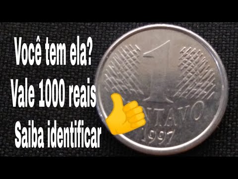 Moeda de 1 Centavo Que Vale 1000 Reais Saiba IDENTIFICAR - YouTube