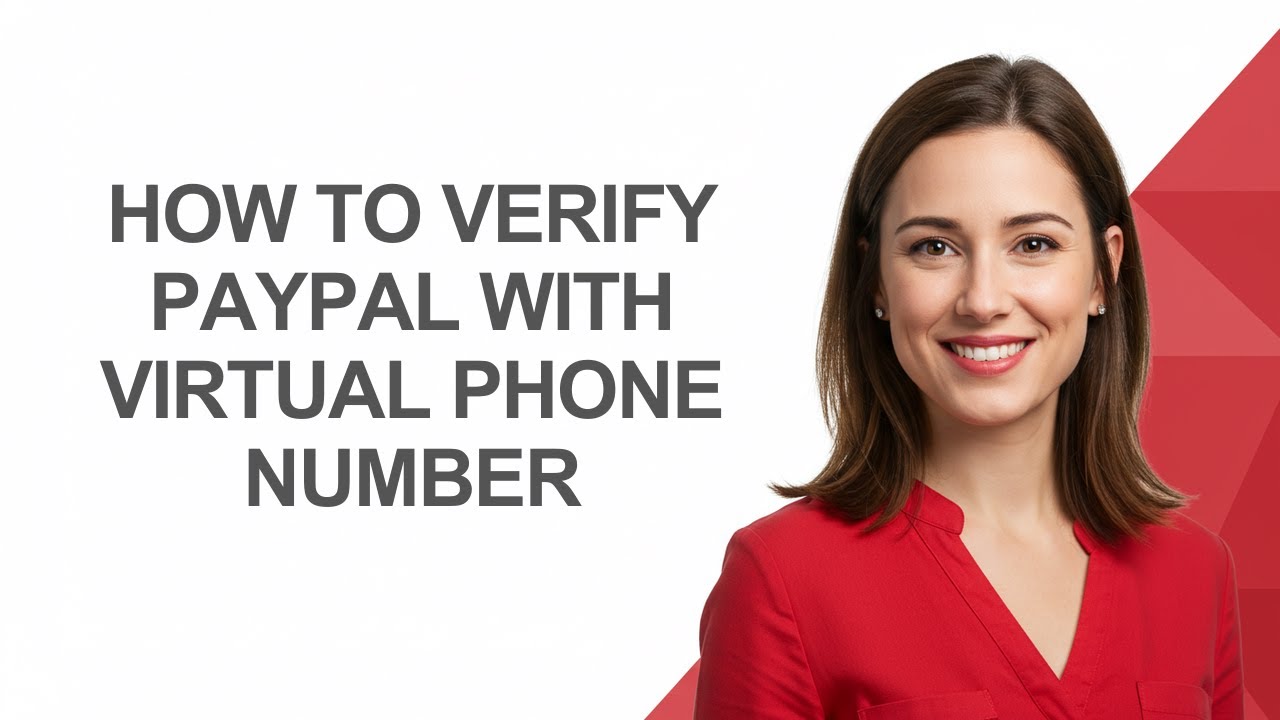 How To Verify Paypal With Virtual Phone Number - AshleyHowTo