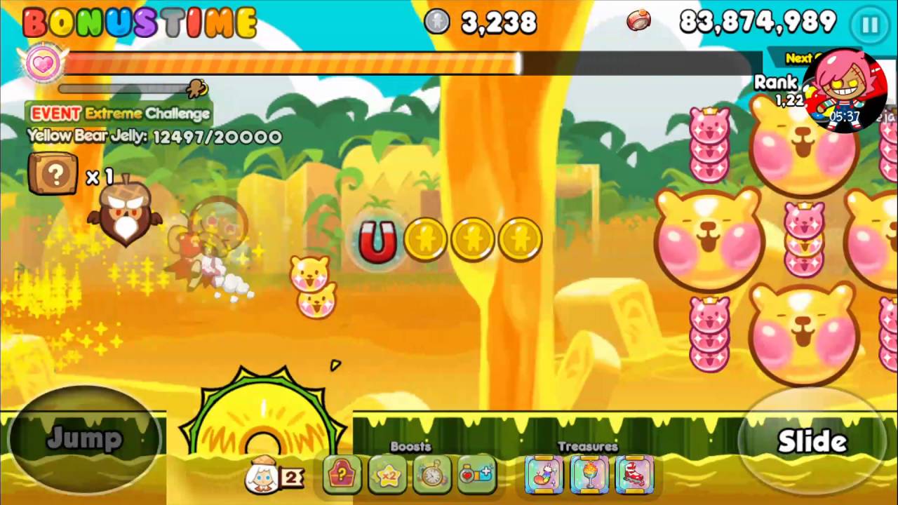 Cookie Run: Collect 20000 Yellow Bear Jelly