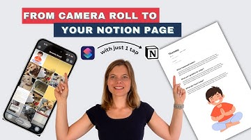 1 Tap to Save Your Thoughts and Photos to Notion 📱✨ #appleshortcuts  #notiontutorial #nocode