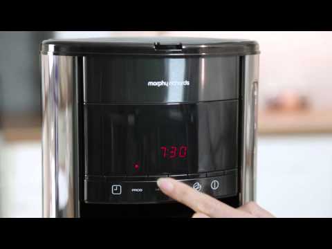 Morphy Richards - Accents Black Filter Coffee Maker (162003)