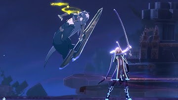 [BlazBlue Entropy Effect] Jin Kisaragi VS Reki