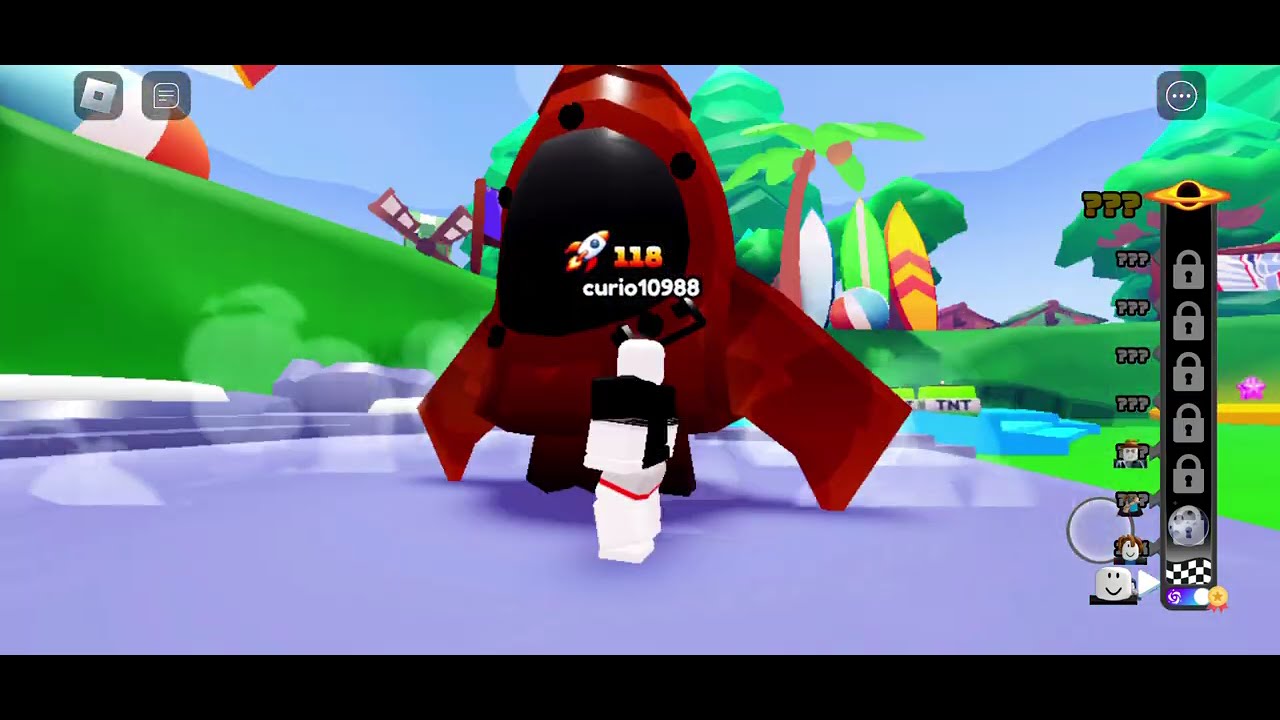 curiokid playing sky top game in roblox 