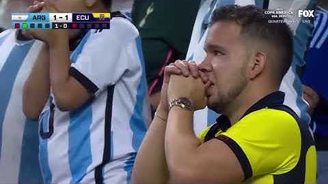Emiliano Martínez saves, Argentina vs Ecuador in penalty shootout  see highlights