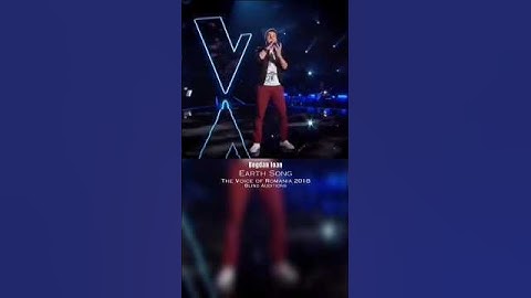 Earth Song (The Voice of Romania 2018) | Bogdan Ioan #lovesong #stopwar #thevoice