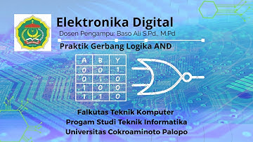 Praktek Gerbang logika NOR || MK: Elektronika Digital