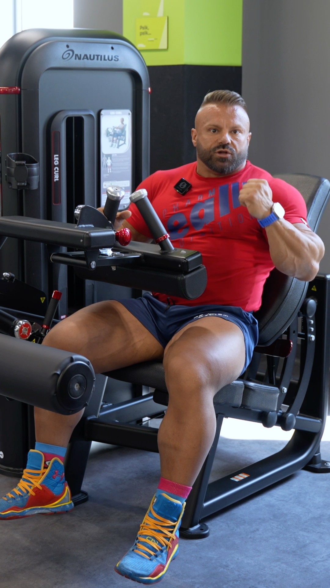 SEATED LEG CURLS ON MACHINE Ep. 23 #workout #gym #powerlifting