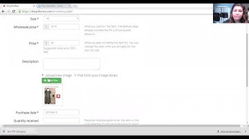 Shop The Roe For LuLaRoe Consultants: How to Upload Your Inventory to STR