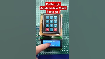 Arduino RFID Bakiye Yükleme Sistemi #arduino #rfid sarpersirinbk@gmail.com