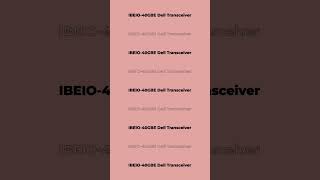 Ibeio-40Gbe Dell Emc 40Gbps Lc Connector Sfp Transceiver