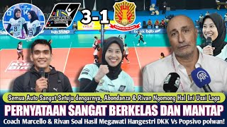 🔴 YEAH MANTAAB‼️ Coach Marcello \u0026 Rivan AKUI JUJUR Megatron, Pertamina Enduro vs Popsivo Hari Ini?