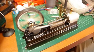 STUART S50 RUNNING ON AIR AFTER REFURB. AND RESPRAY