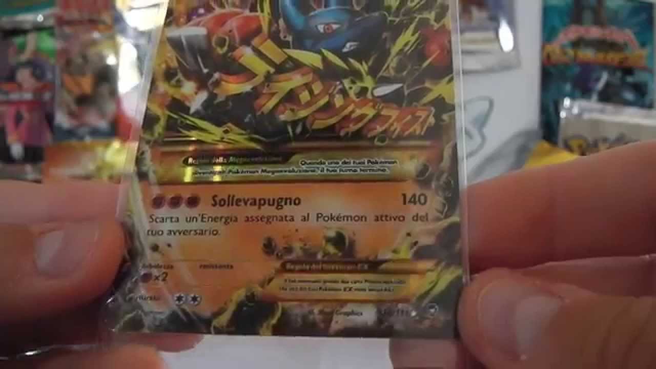 Pokemon Apertura 4 Pacchetti del set X / Y Colpi Furiosi ( EX Rara ...