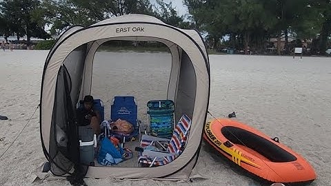 EAST OAK Screen House Tent Pop-Up, Portable Screen Room Canopy Instant Screen (Review)