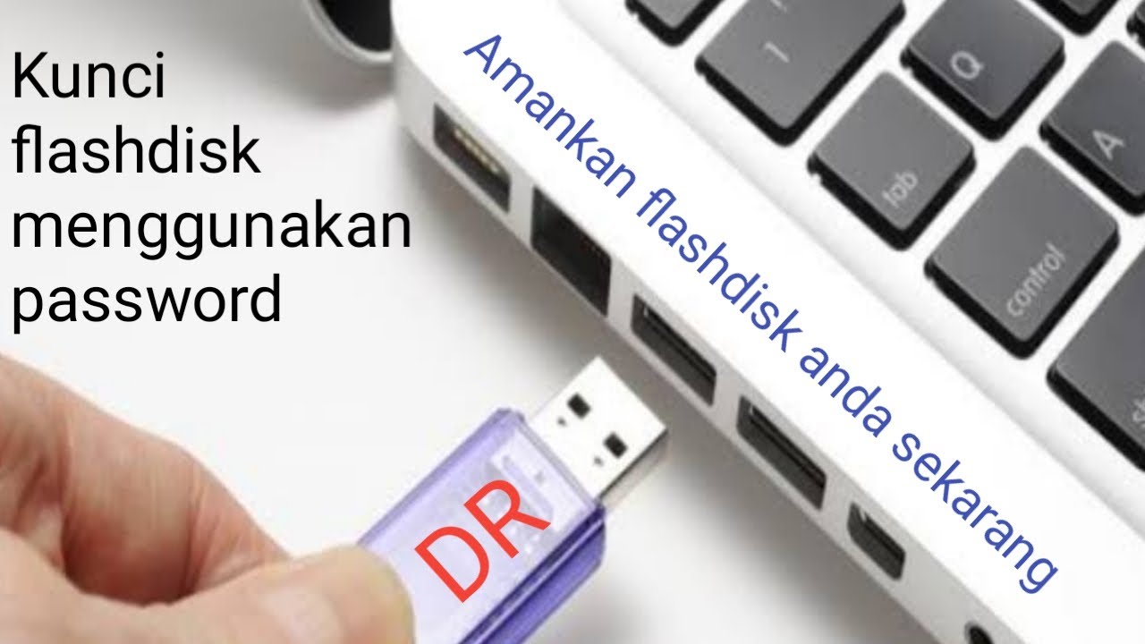 Cara kunci Flashdisk menggunakan password - YouTube