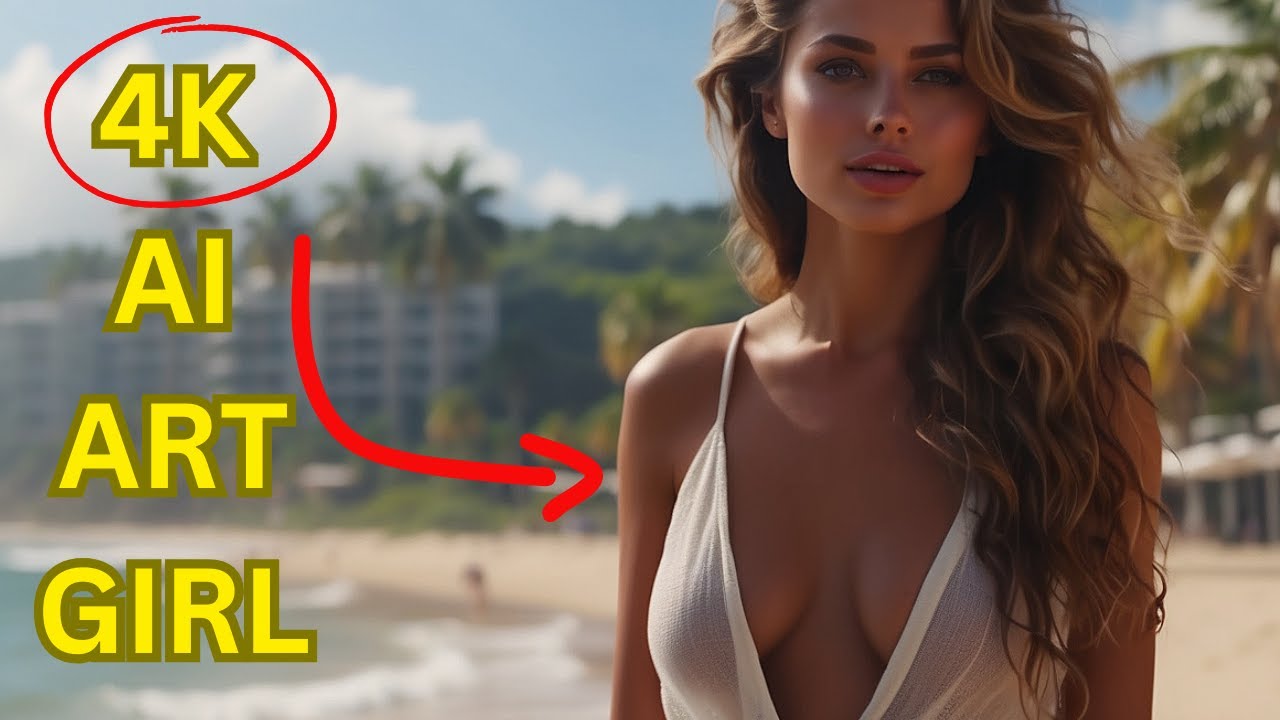 Stunning 4K AI Art Girl | Hyper Realistic AI Art