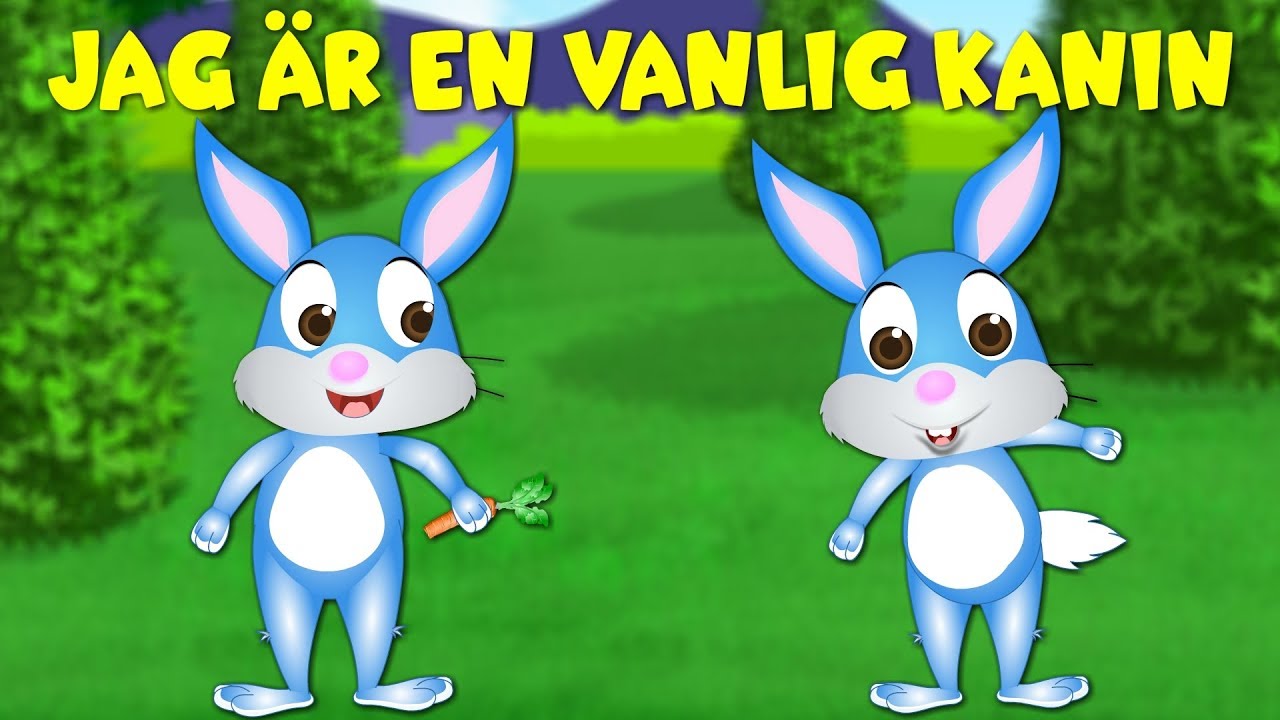 Jag är en vanlig kanin - Barnsånger på svenska