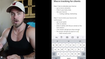 Tracking Macros Part 1