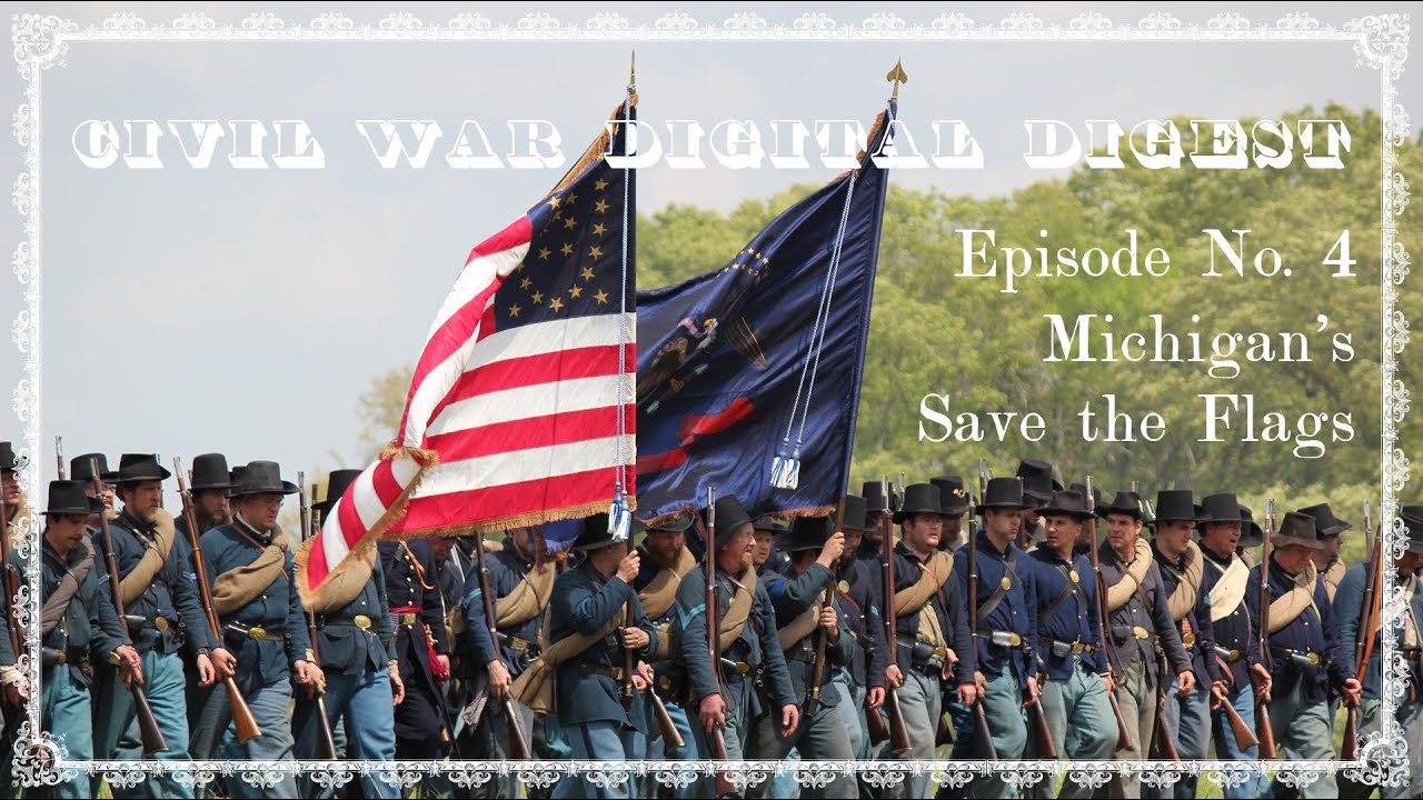 All Michigan Civil War Civil War Flags