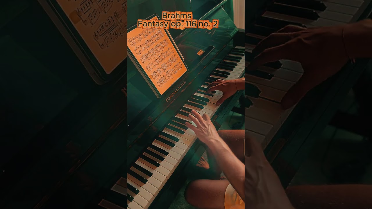 Brahms Fantasy op. 116