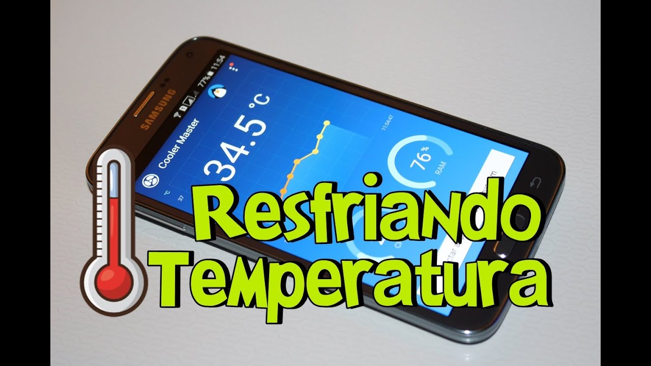 Como Diminuir a Temperatura (Resfriar) seu celular Android - YouTube