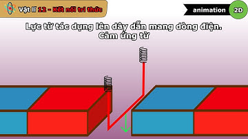 Lực từ tác dụng lên dây dẫn mang dòng điện. Cảm ứng từ - Vật lí 12 - Bài 15 - Kết nối tri thức