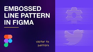 Create Embossed lines pattern in Figma