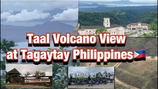 Amazing View of Taal Volcano at Tagaytay City\/Taal Lake\/Twin Lakes Hotel\/Tagaytay City Philippines