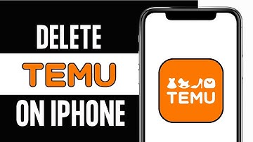 How to Delete Temu account on iPhone