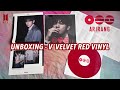 Unboxing: V - Velvet Red Vinyl (#BTS_ARIRANG ALBUM) #v #btsv #bts