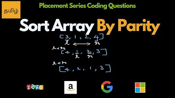 Sort Array By Parity - Leetcode 905 - Two Pointer - Tamil