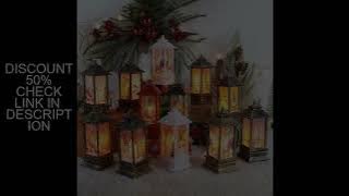 Christmas Lanterns Light Merry Christmas Decorations for Home Christmas Tree Ornaments 2025 Navidad