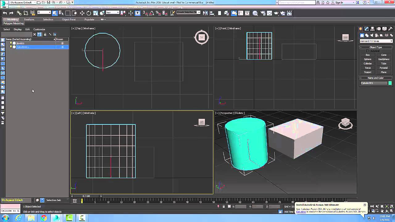 3ds Max 01-09 3ds Max Scene Explorer - YouTube
