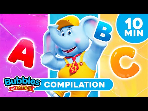 Letters and Phonics Compilation | Fun Phonics Songs with Bubbles and Friends - video from The Learning Experience