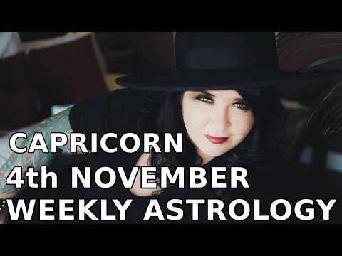 capricorn-weekly-astrology-horoscope-4th-november-2019