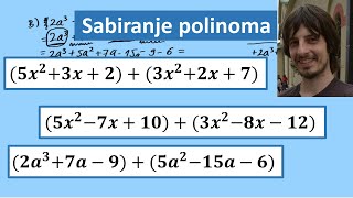 Sabiranje polinoma uvodni zadaci