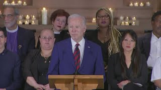 Biden speaks out at vigil honoring victims of Sandy Hook