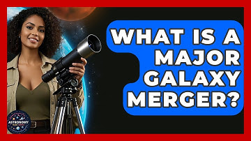 What Is A Major Galaxy Merger? - Astronomy Made Simple