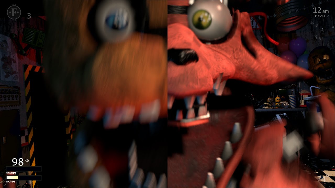 SFM/FNAF] Ultimate Custom Night WITHERED FOXY Jumpscare 😱😂 