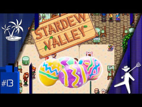 STARDEW VALLEY #13 FESTIVAL DO OVO, É PÁSCOA MAS É DIFERENTE