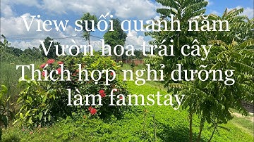 ( ngưng bán )Anh chủ cần tiền bán gần 4 sào view suối tâm huyết để trang trải tại xã láng lớn