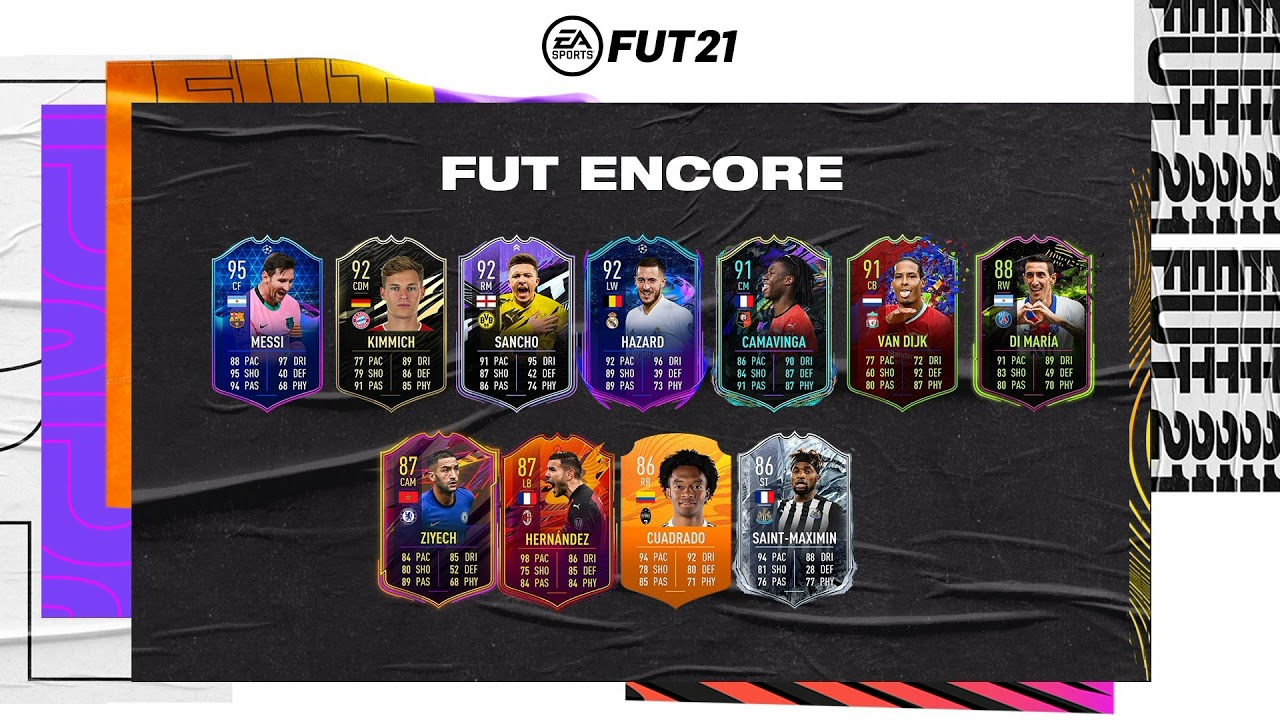 FUT ENCORE SQUAD IN PACKS - FIFA 21