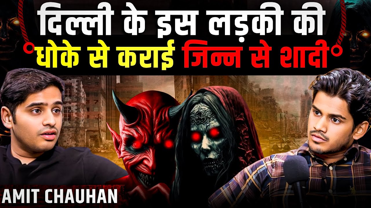 ⁣Delhi mai Ladki ki Kervayi Jinn se Shadi😱 ft. Amit Chauhan | Night Tallk by Realhit