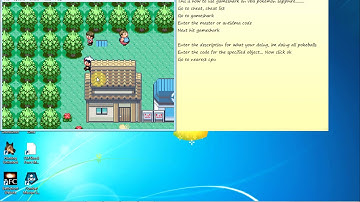 How to use cheats on Pokemon Sapphire VBA